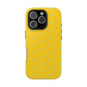 Cheetah Pattern Phone Case — Magnetic Impact-Resistant