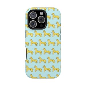 Dog Pattern Phone Case — Magnetic Impact-Resistant