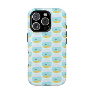 Fish Pattern Phone Case — Magnetic Impact-Resistant