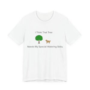 Adult T-shirt - Digital Art - Watering Skills