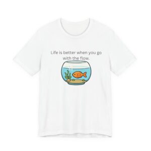 Adult T-shirt - Digital Art - Fish Life