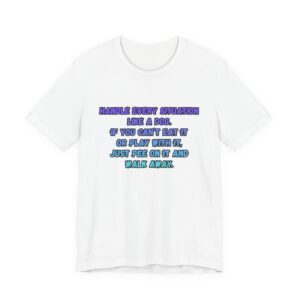 Adult T-shirt - Digital Art - Dog Situation