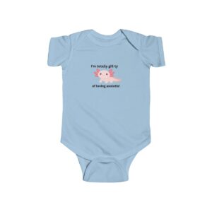 Baby Onesie - Digital Art - Axolotl mockup