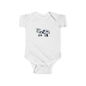 Baby Onesie - Cow mockup