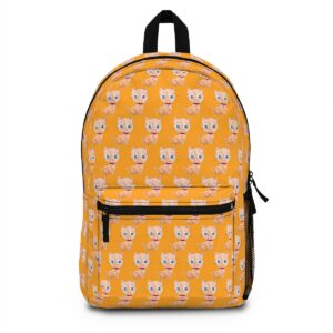 Cat Pattern Backpack mockup