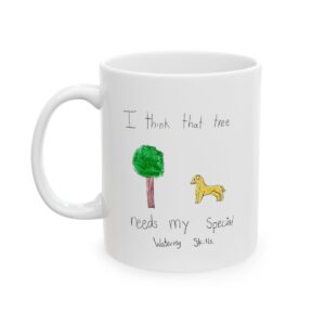 Watering Skills Ceramic Mug mockup