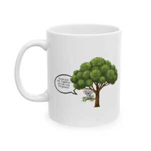 Galaxy Digital Art On Ceramic Mug mockup