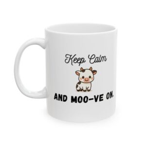 Moove On Digital Art On Ceramic Mug mockup