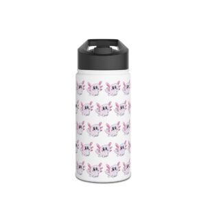 Stainless Steel Water Bottle — Axolotl mockup