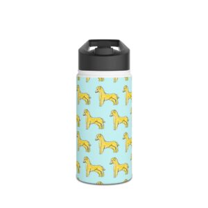 Stainless Steel Water Bottle — Dog mockup
