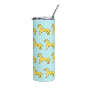 Dog 20oz Stainless Tumbler mockup