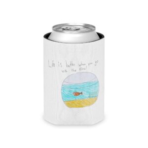Can Cooler — Fish Life mockup