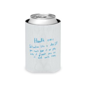 Can Cooler — Dog Situation mockup