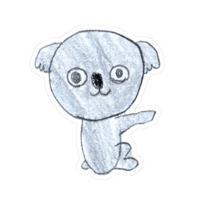 Kiss-Cut Sticker - Koala mockup
