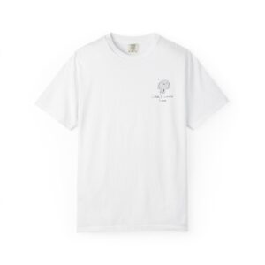 Bunny Sketch, Branded - Comfort Colors Heavyweight T-Shirt — "Bunny Business" mockup