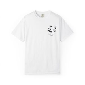 Panda Sketch, Branded - Comfort Colors Heavyweight T-Shirt — "Perfect Panda" mockup