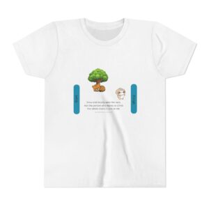 Youth T-Shirt - Digital Art - Sloth and Cheetah mockup