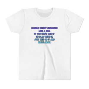 Youth T-Shirt - Digital Art - Dog Situation mockup