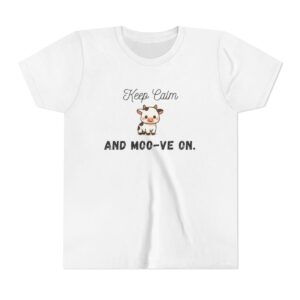 Youth T-Shirt - Digital Art - Mooove On mockup