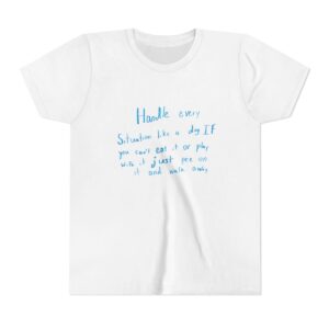 Youth T-Shirt - Dog Situation mockup