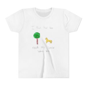 Youth T-Shirt - Watering Skills mockup