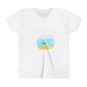 Youth T-Shirt - Fish Life mockup