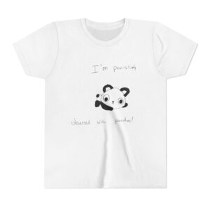 Youth T-Shirt - Pawsitively Obsessed mockup