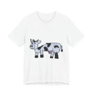 Youth T-Shirt - Cow mockup