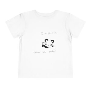 Toddler T-Shirt - Pawsitively Obsessed mockup