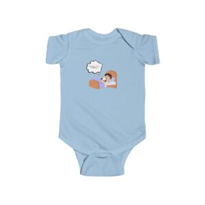 Baby Onesie - Digital Art - Lava mockup