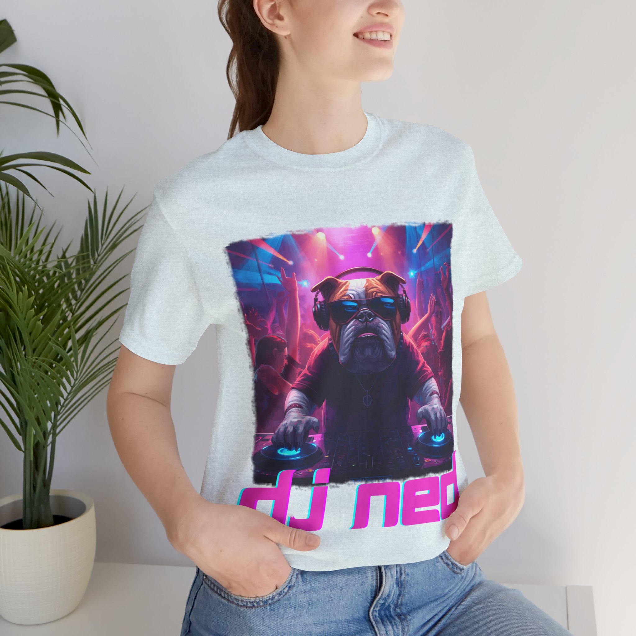 DJ ned adult t shirt - Image 34