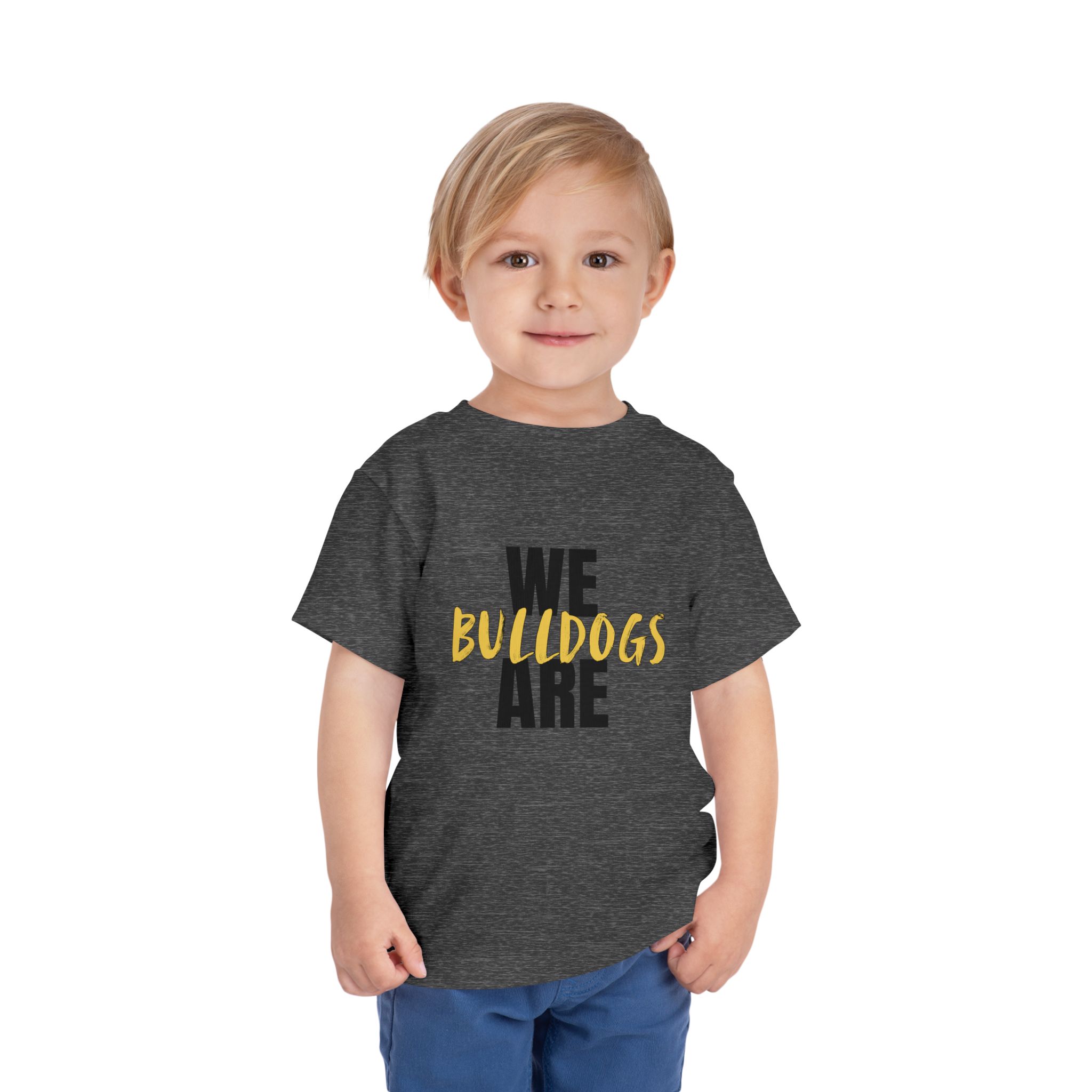 We are Bulldogs Toddler Bella Canvas T-Shirt - Image 19