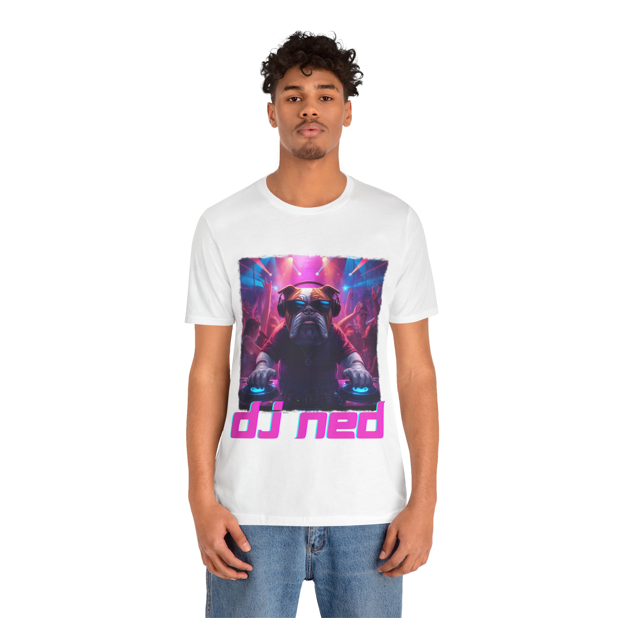 DJ ned adult t shirt - Image 3
