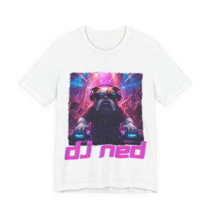 DJ ned adult t shirt