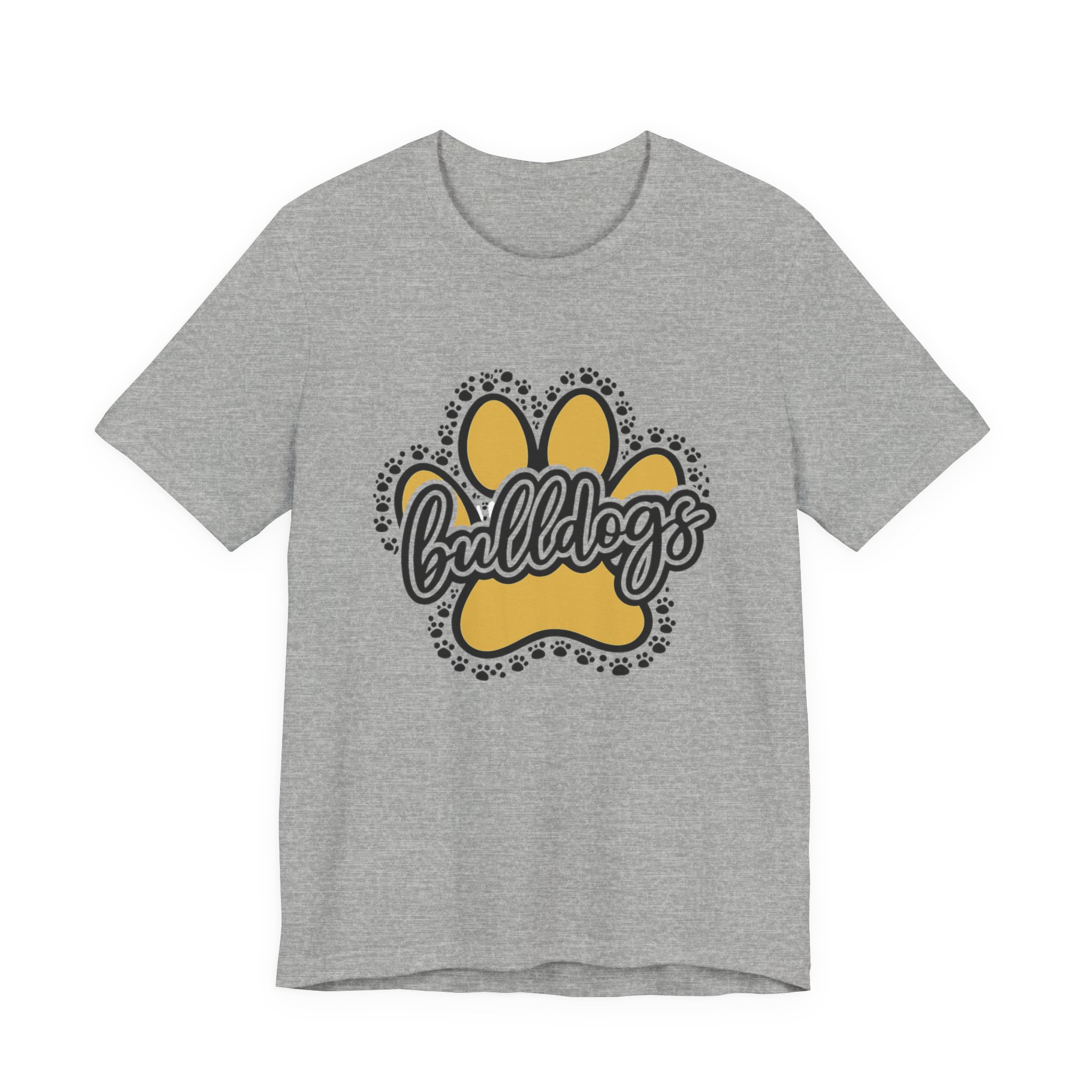 Paw Print Adult Bella Canvas T-Shirt - Image 5