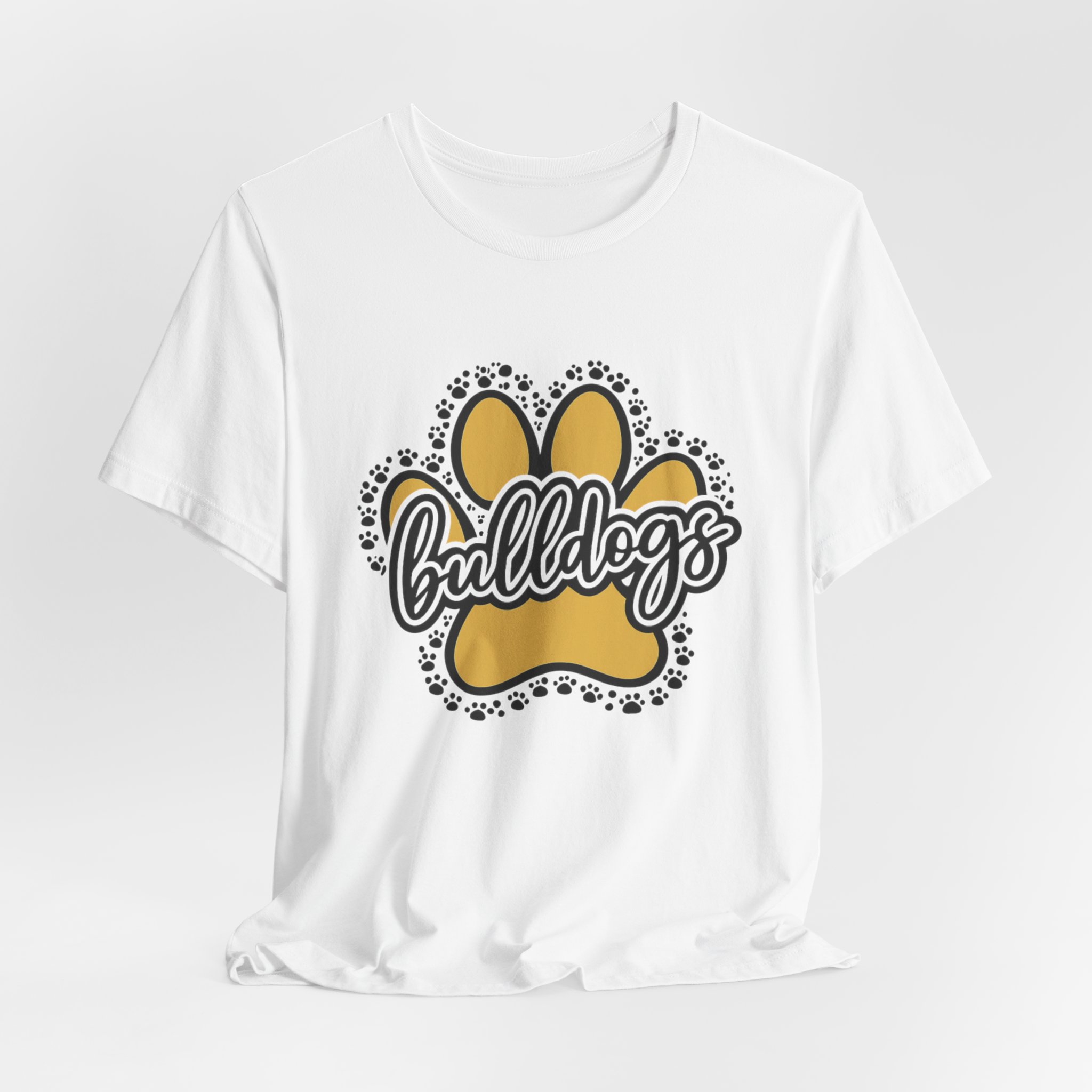 Paw Print Adult Bella Canvas T-Shirt - Image 4