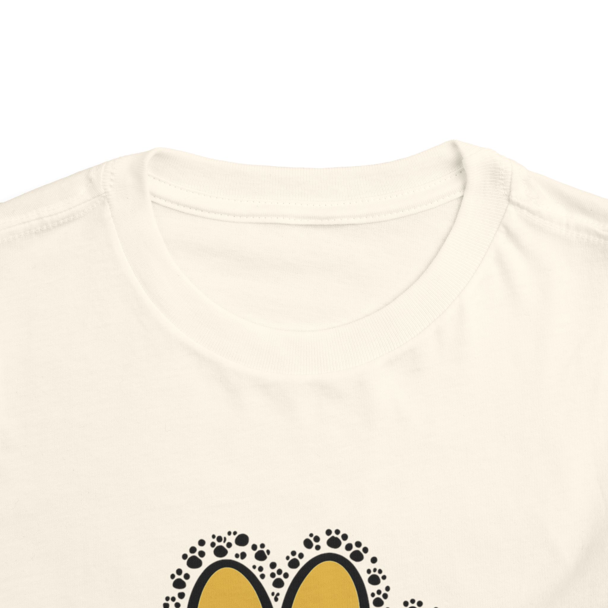 Paw Print Toddler Bella Canvas T-Shirt - Image 24