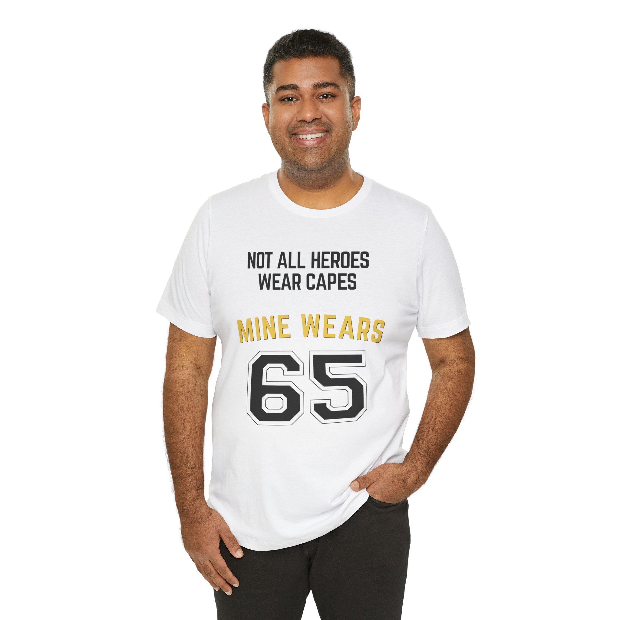*CUSTOMIZABLE* Hero Number Adult T-Shirt - Image 3