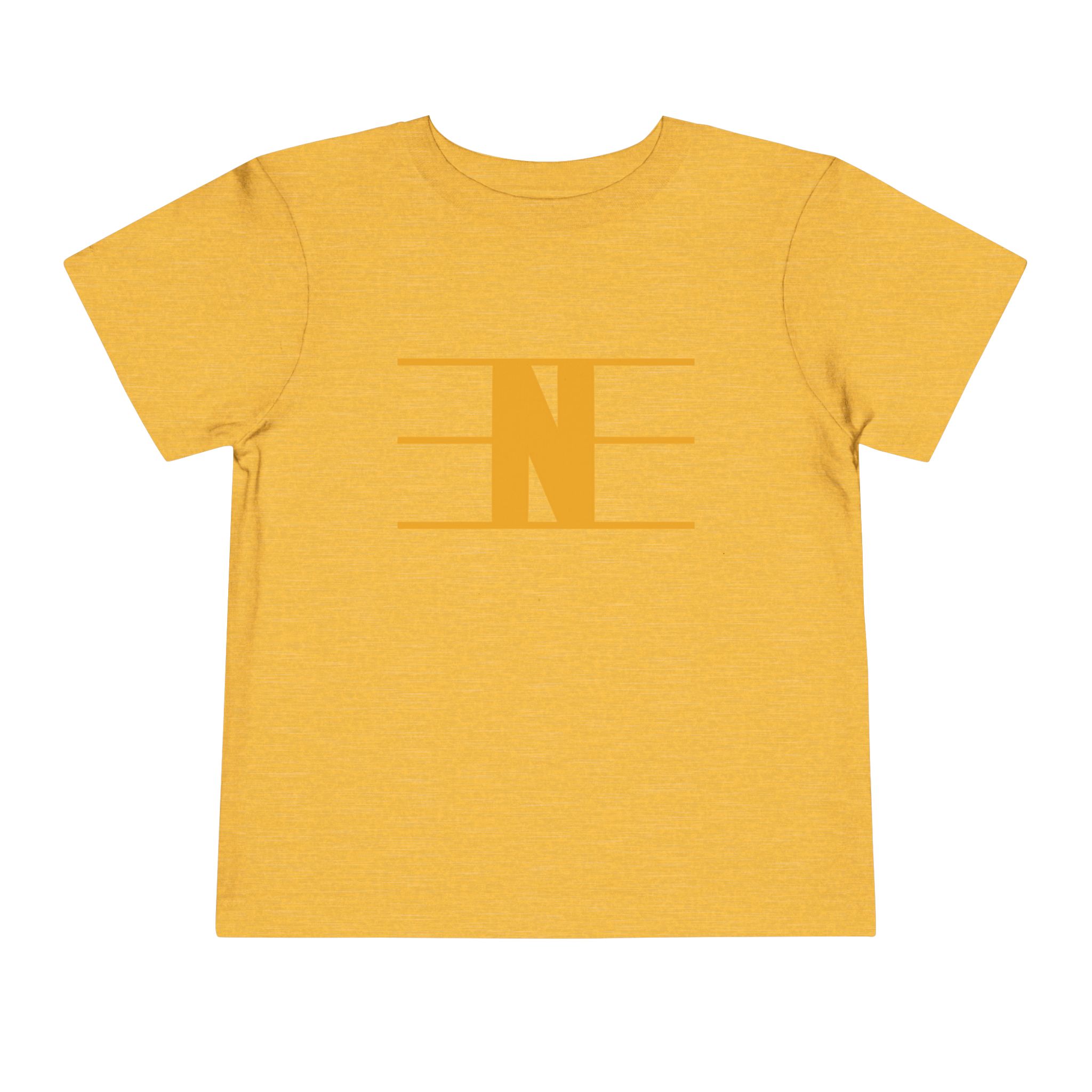 Retro N Stripe Gold Toddler Bella Canvas T-Shirt - Image 13