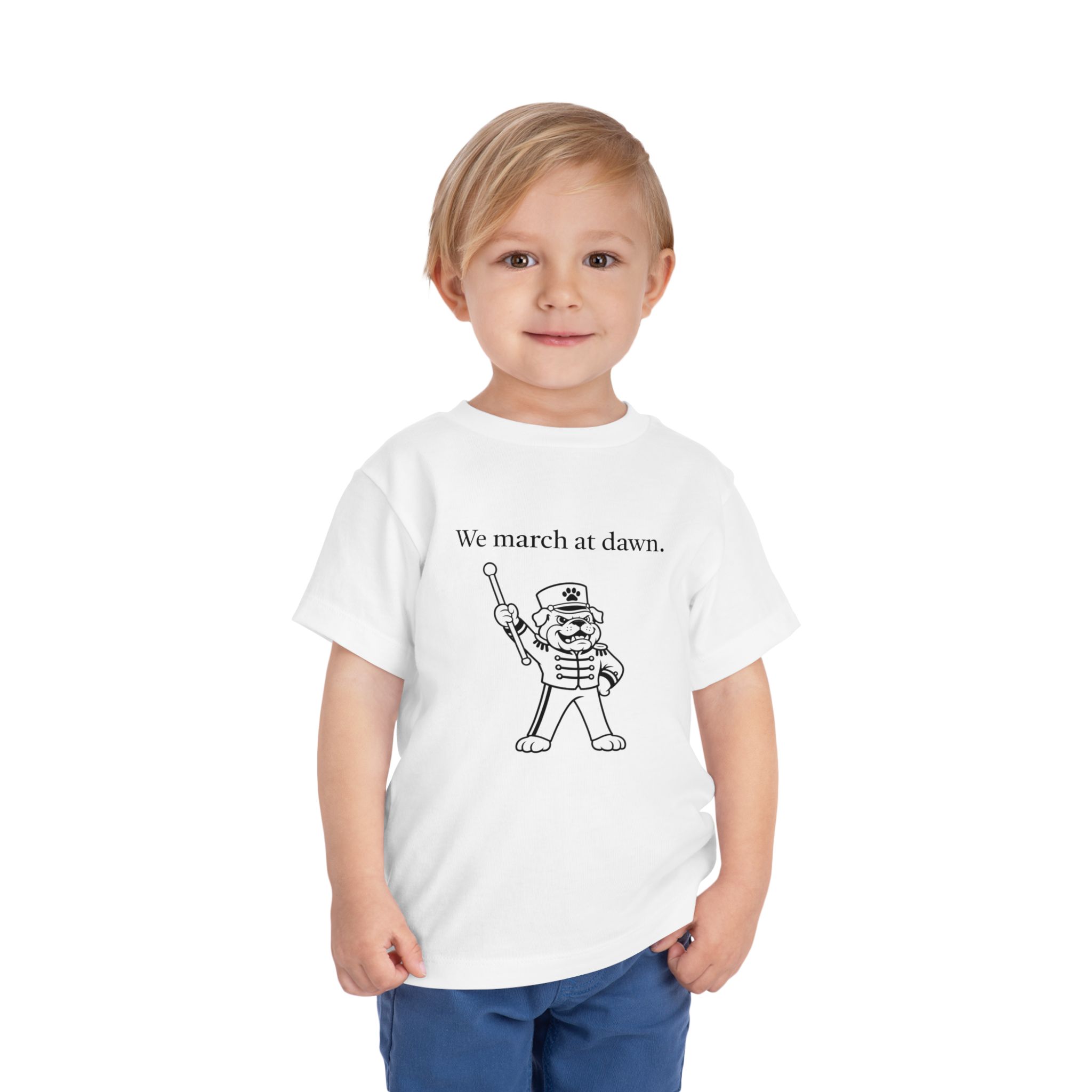 Band March Toddler Bella Canvas T-Shirt - Image 3