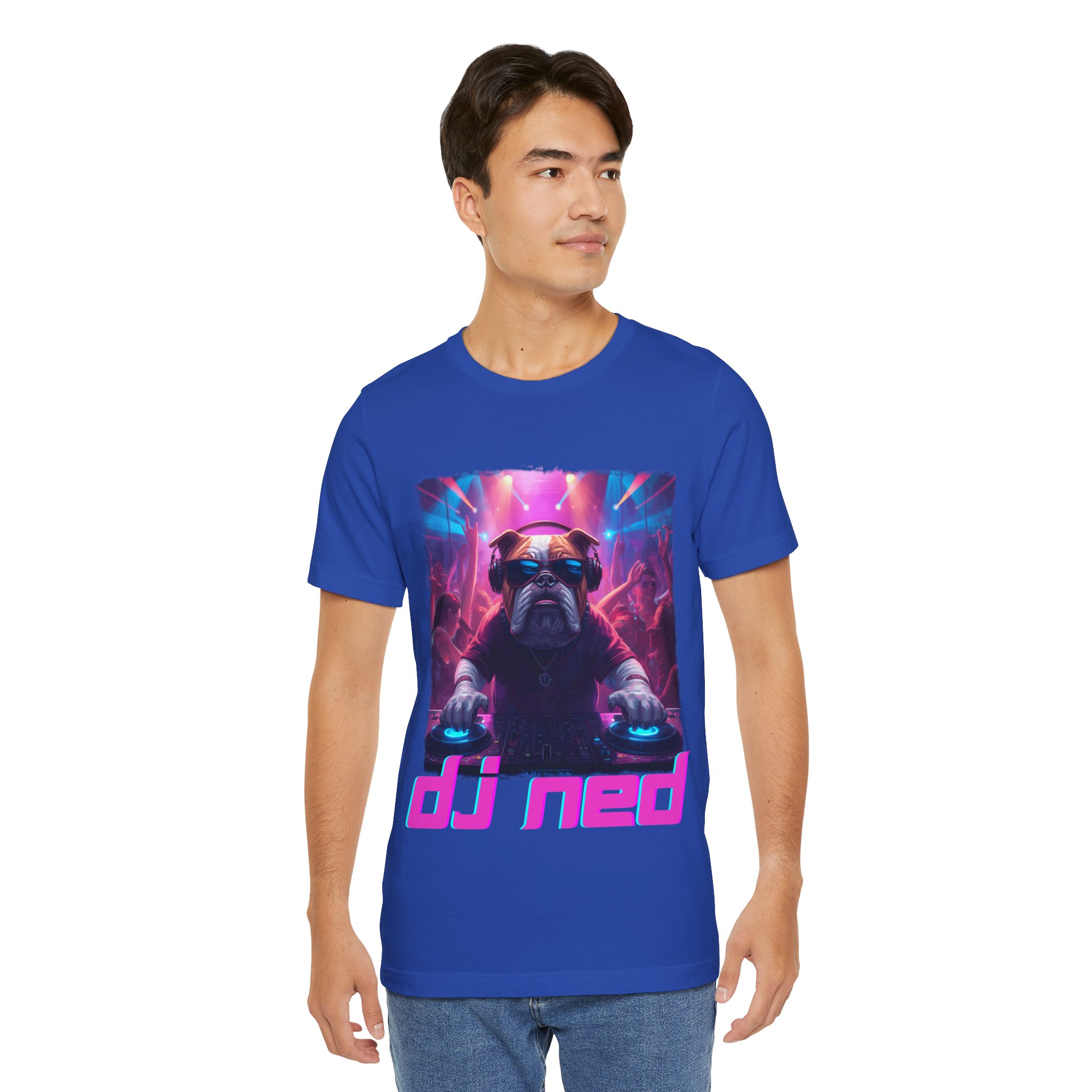 DJ ned adult t shirt - Image 63