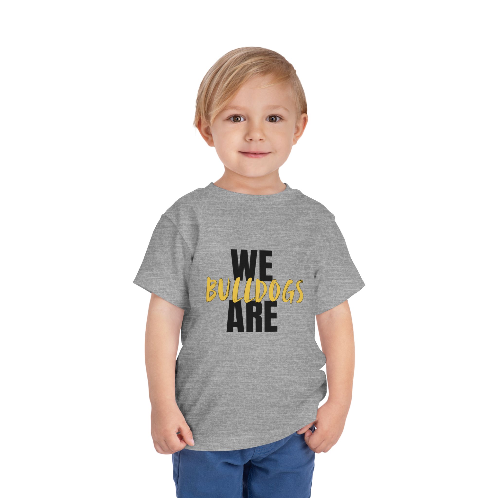 We are Bulldogs Toddler Bella Canvas T-Shirt - Image 11