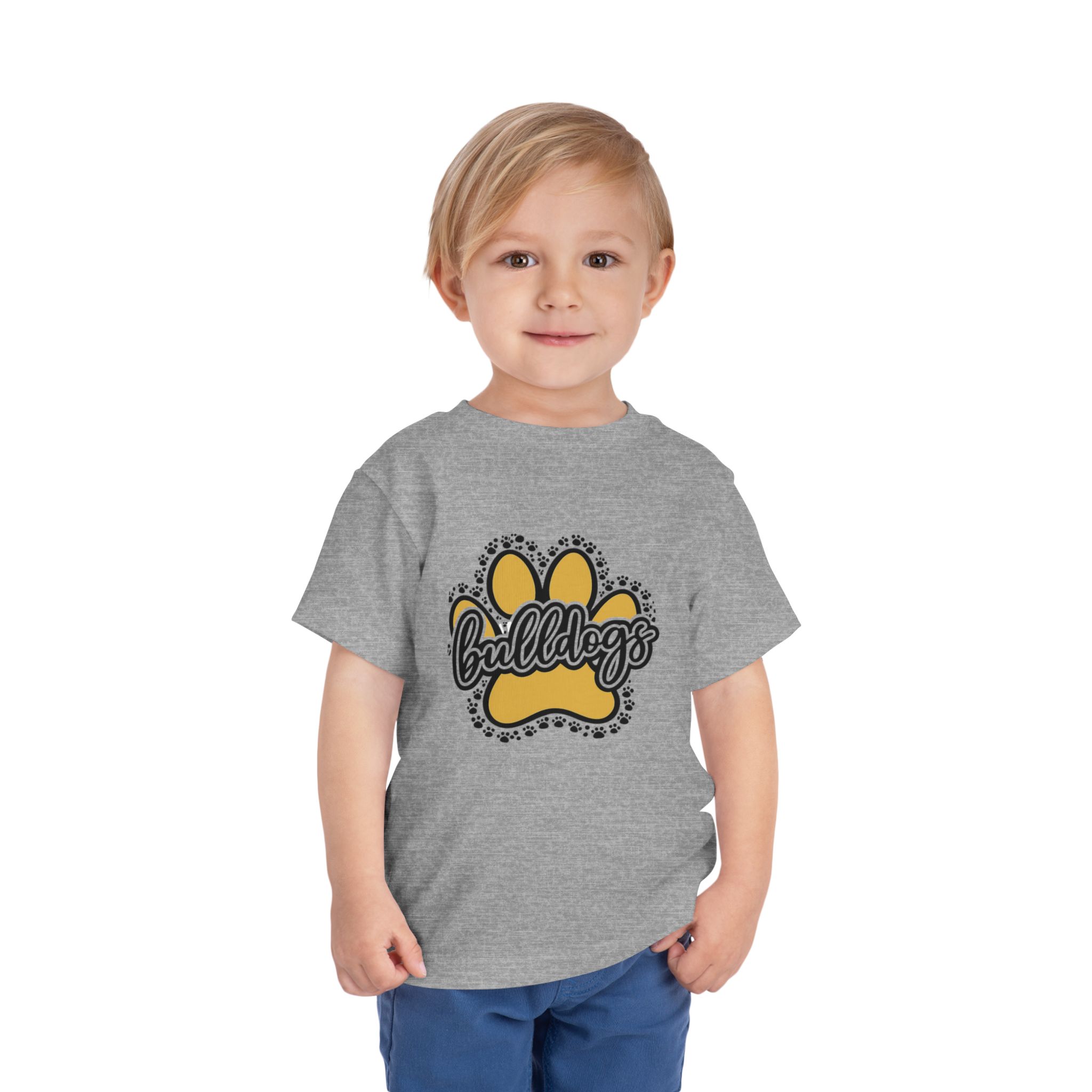 Paw Print Toddler Bella Canvas T-Shirt - Image 15