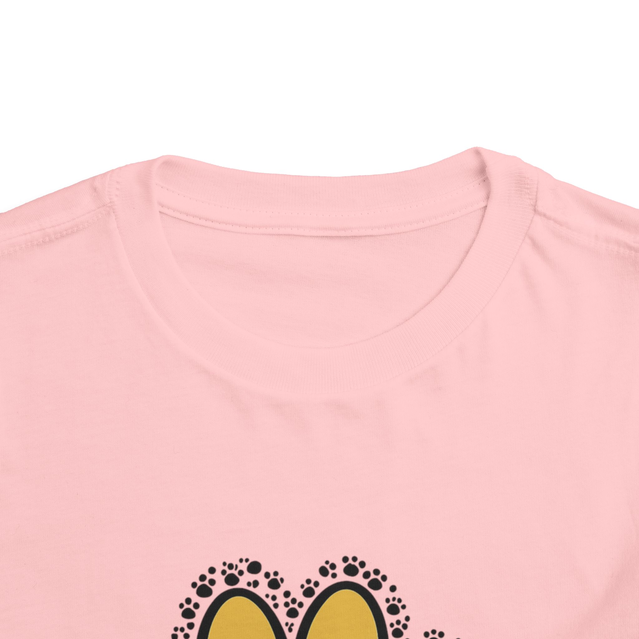 Paw Print Toddler Bella Canvas T-Shirt - Image 20