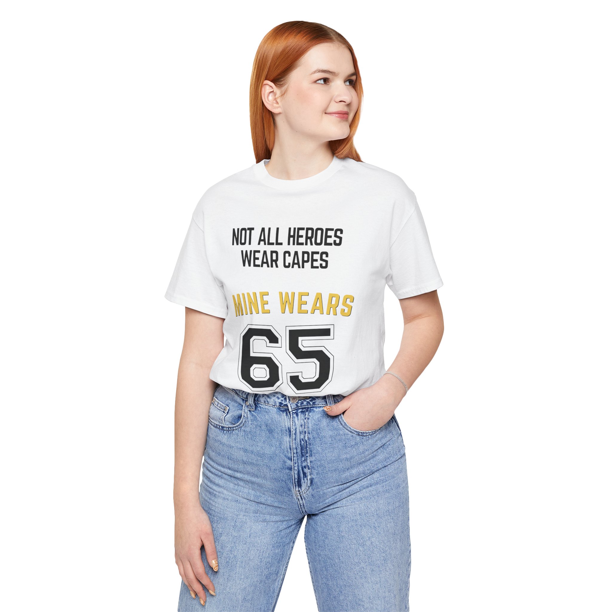 *CUSTOMIZABLE* Hero Number Adult T-Shirt - Image 4