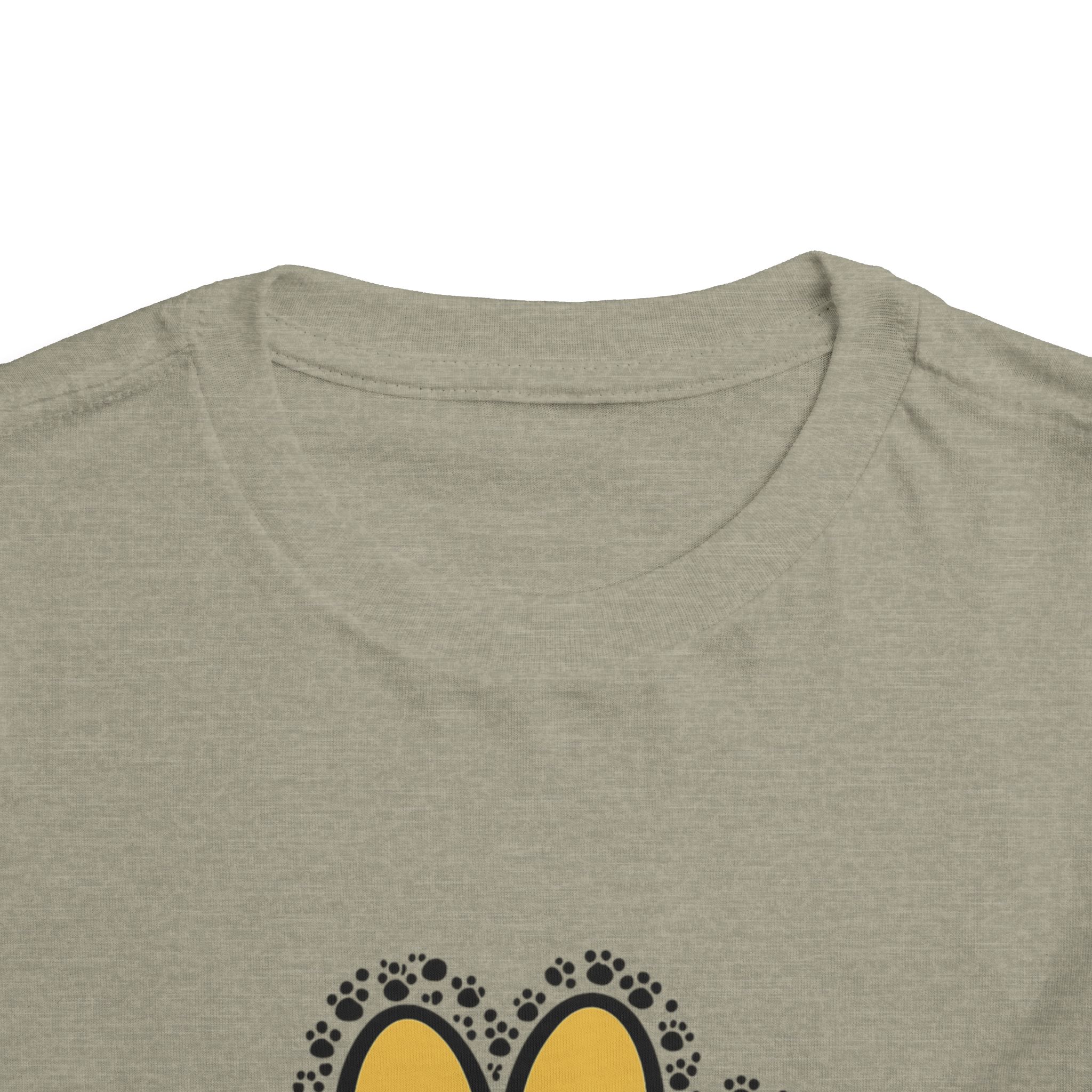 Paw Print Toddler Bella Canvas T-Shirt - Image 8