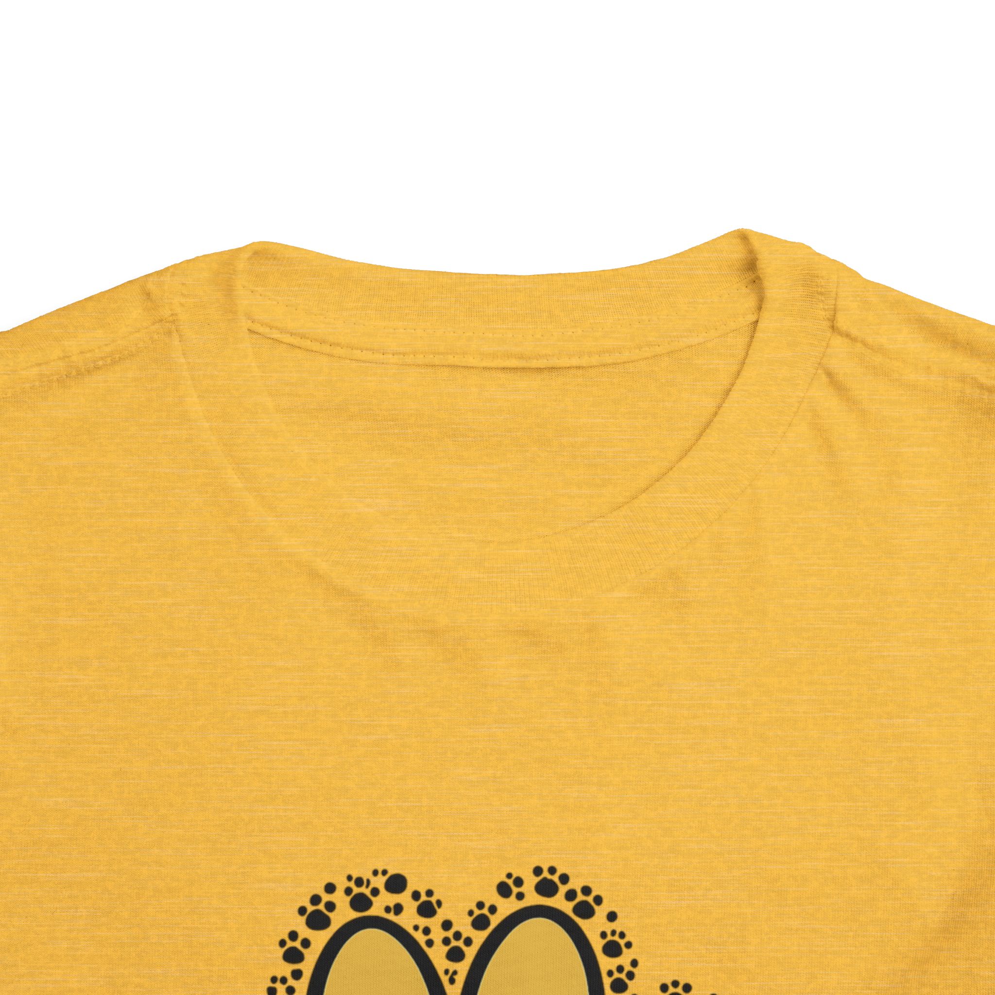 Paw Print Toddler Bella Canvas T-Shirt - Image 12