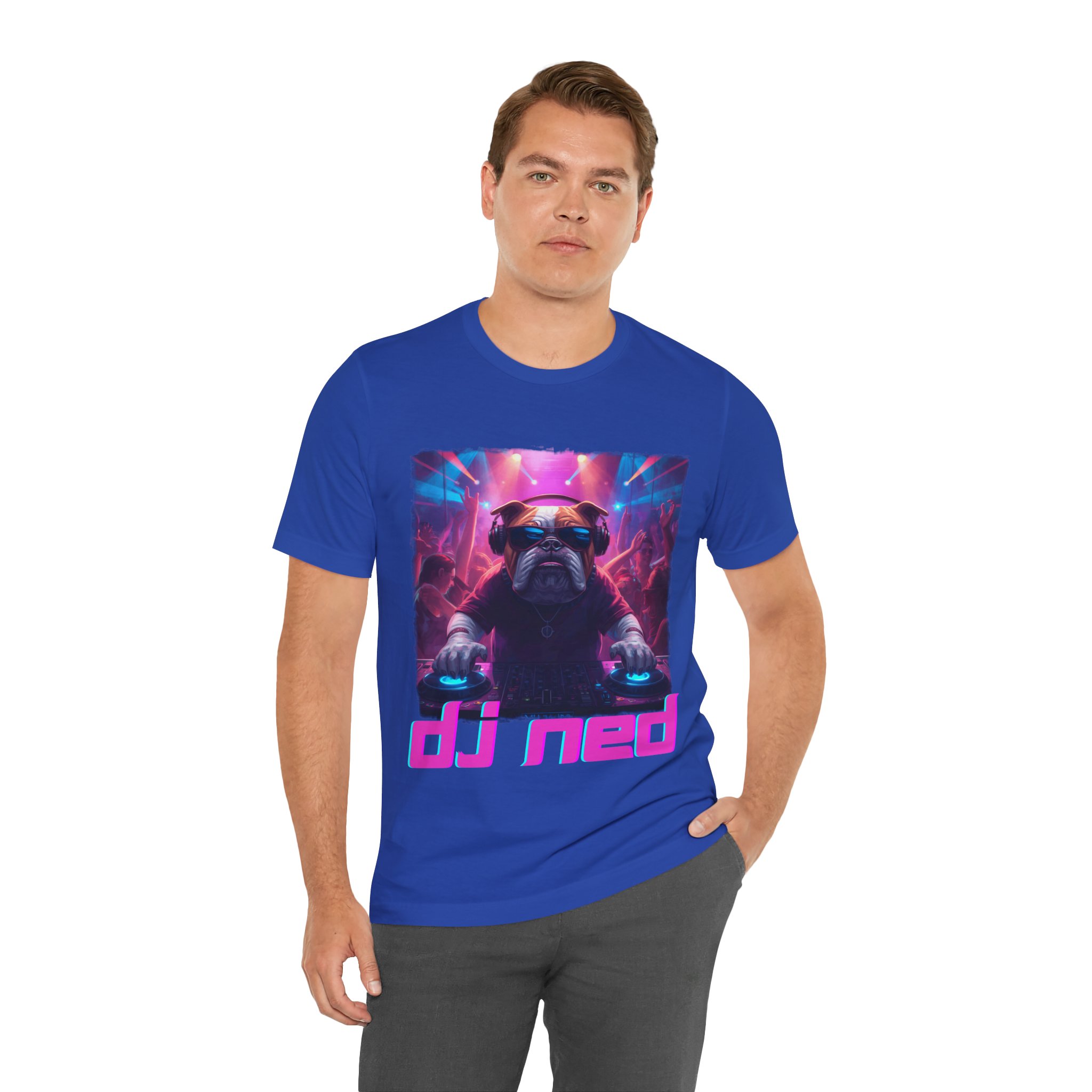 DJ ned adult t shirt - Image 57