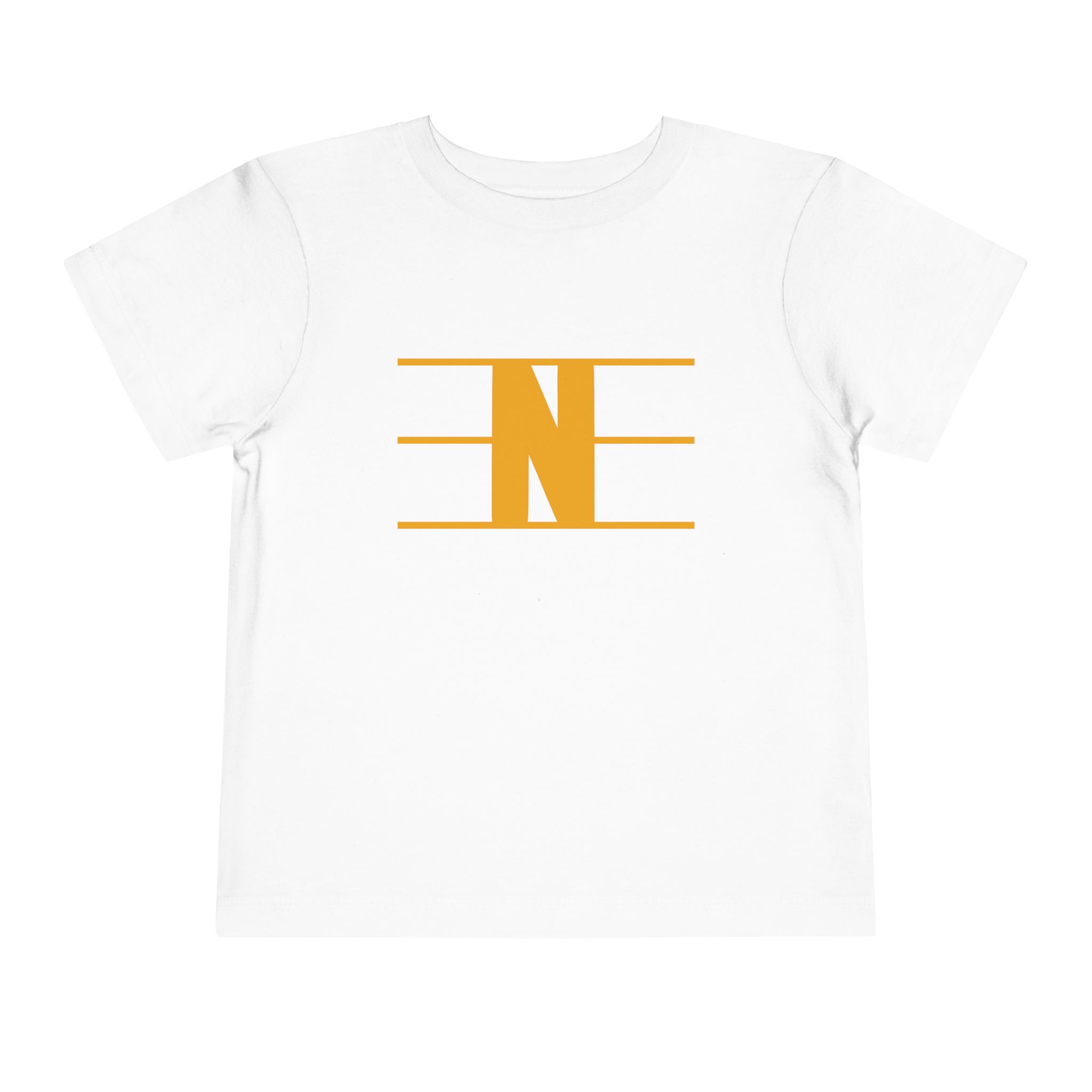 Retro N Stripe Gold Toddler Bella Canvas T-Shirt