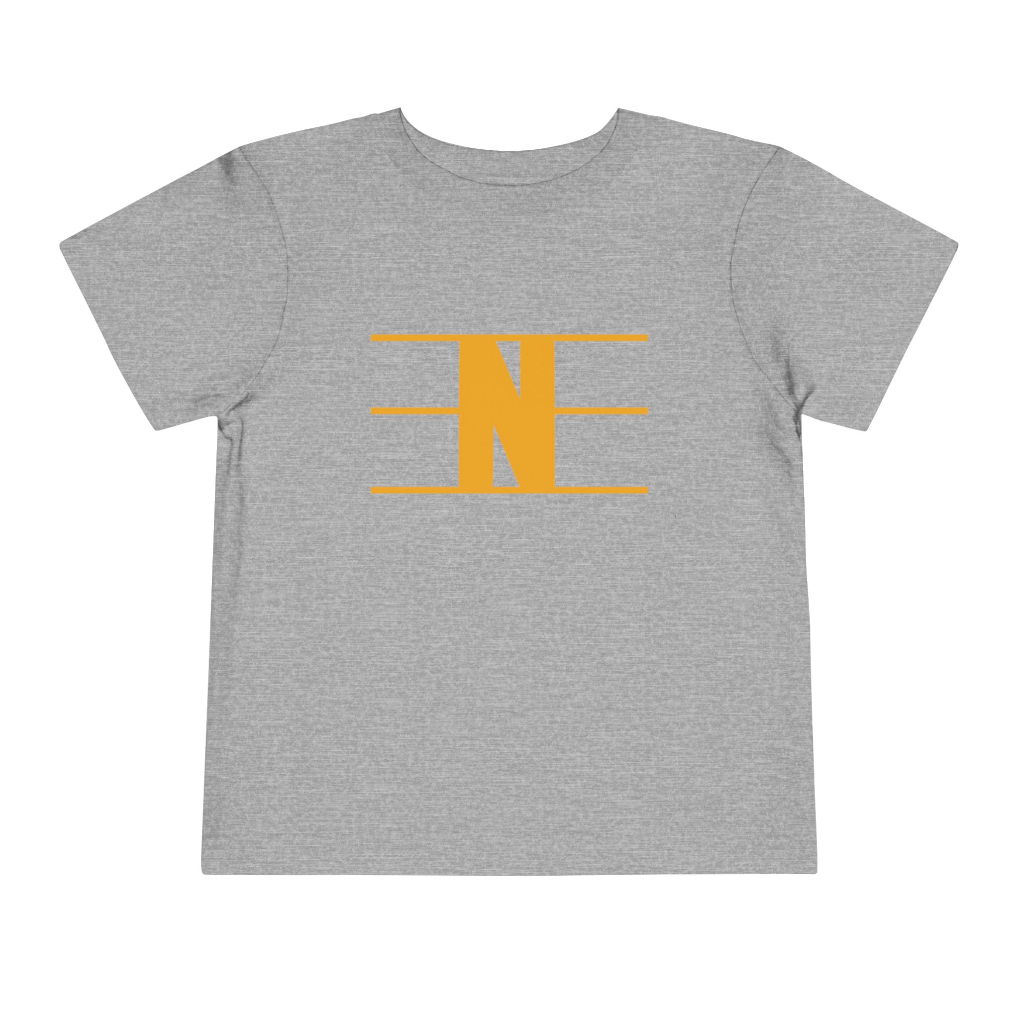 Retro N Stripe Gold Toddler Bella Canvas T-Shirt - Image 17